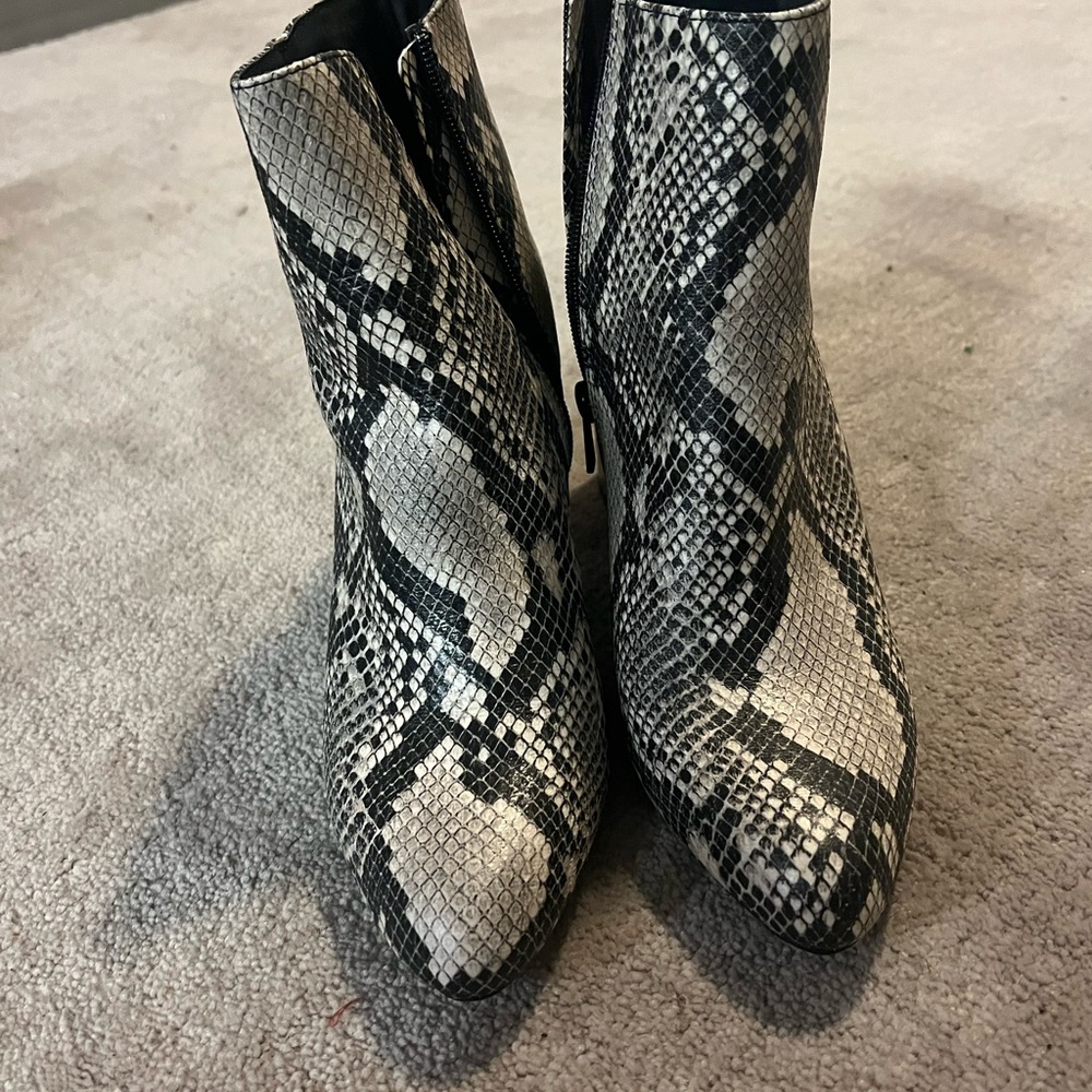 Ankle Boot -Snake Print -There’s A Snake In Boot - image 2